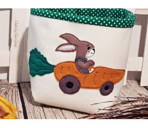 Stickdatei - Flitzehase Fransenappli